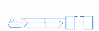 Сверло ружейное QH D8x600-2050W-TC